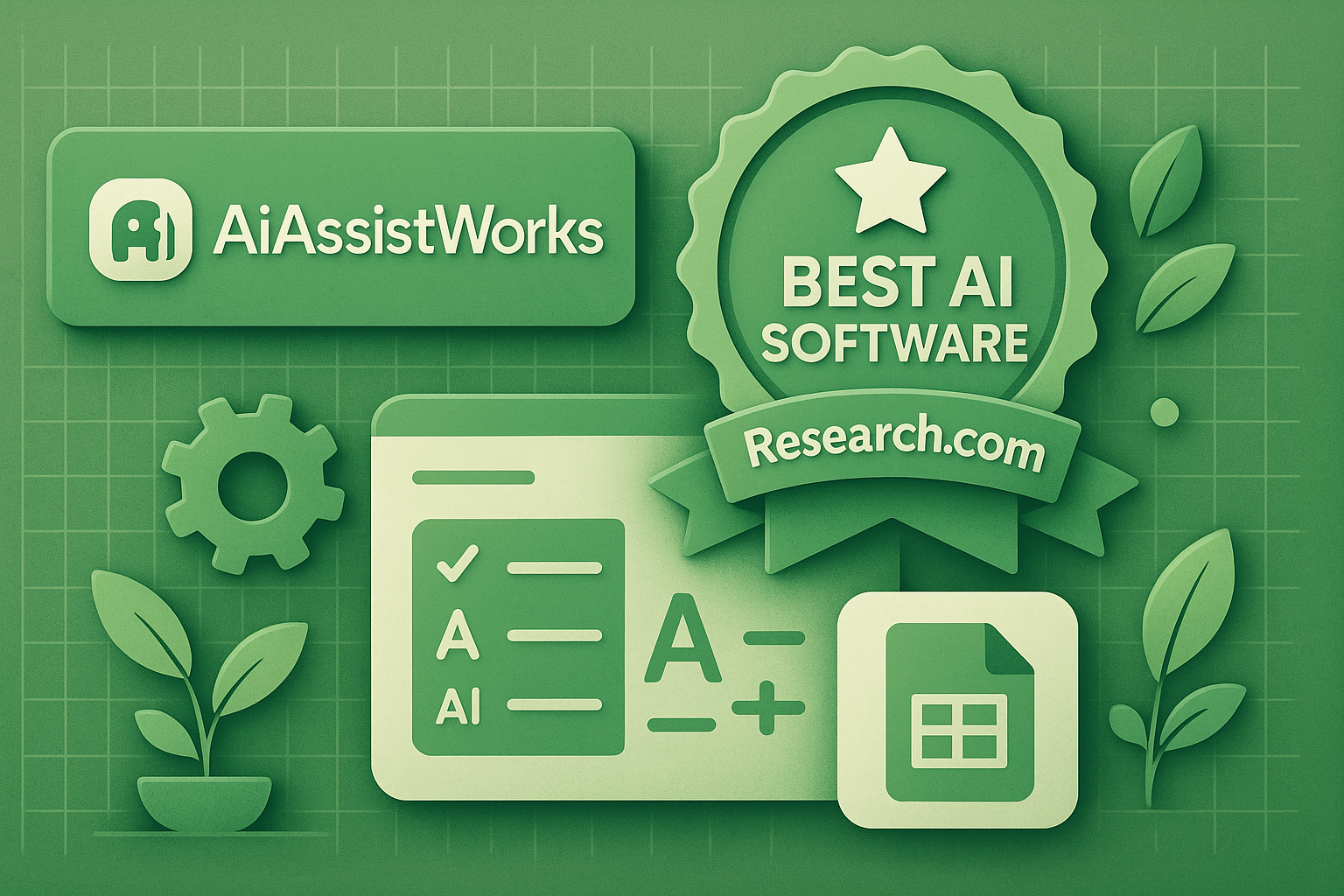 AiAssistWorks named Best AI Software by Research.com